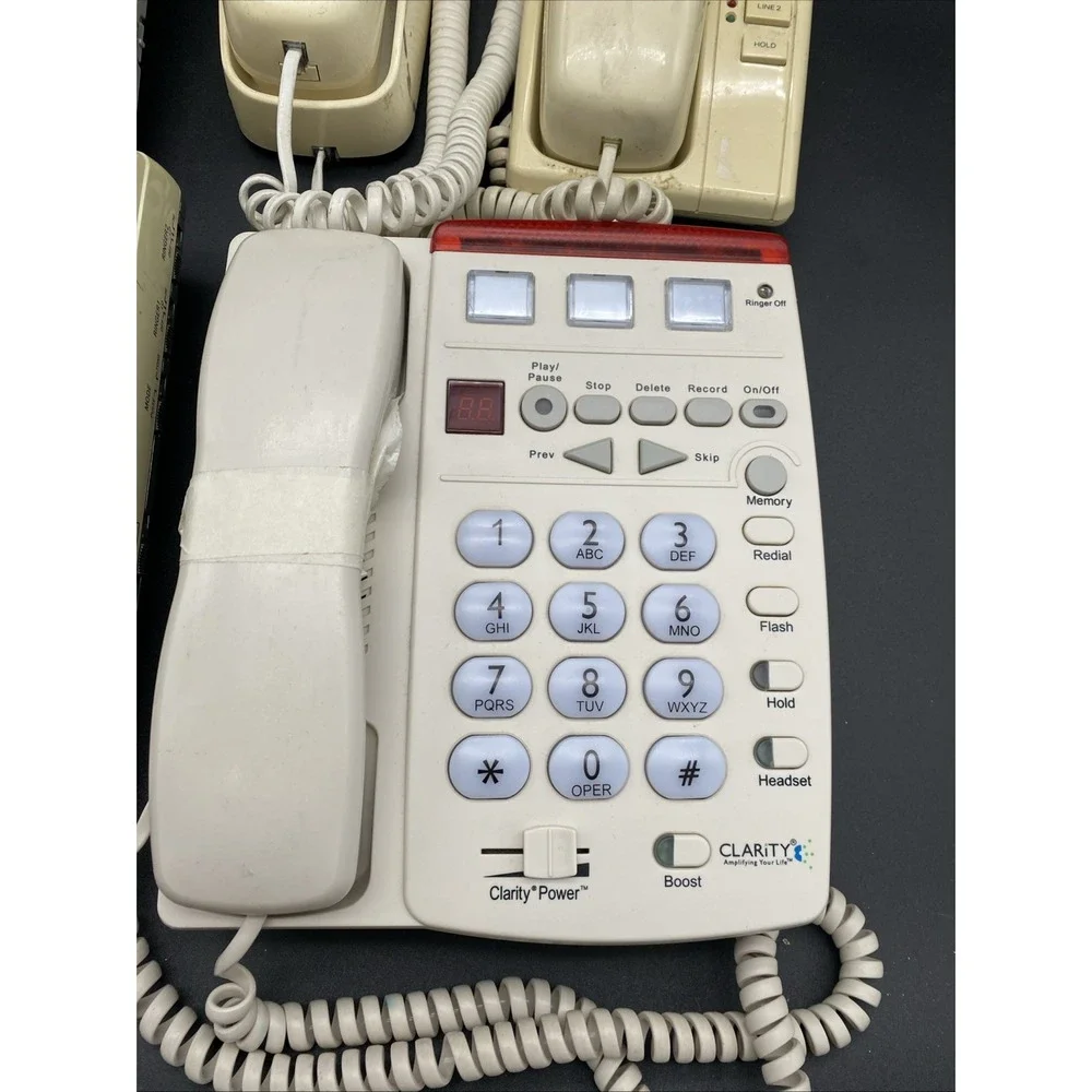 Vintage GE Speakerphone / Other Vintage Phone Lot of 5 Vintage Phones - Picture 6 of 9